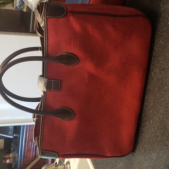 Brand new with tags Dooney Burke canvas logo tote bag NWT - Picture 10 of 17